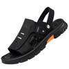 Factory direct sales sandals men's non-slip, deodorant and wear-resistant driving cool slippers two wear medium sandals