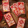 6PCS Chinese New Year Red Envelope Blessing Spring Festival Snake Pattern Money Envelope Money Bags Best Wishes