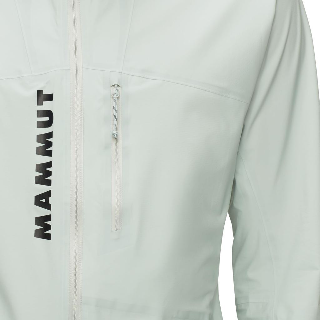 Mammut Aenergy Trail Running Hardshell Hooded Asian Aenergy TR HS Hooded Jacket Sage Jacket, Fit, Men's, AF, 1010-29980, Silver,