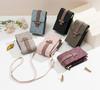 Smartphone Shoulder Clasp Day Shoulder Crossbody Smartphone Carabiner Card Screen Gadget Gadget Waist Pouch Women's Pouch, Bag, Wallet, Sacoche,