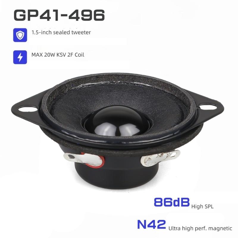 41mm 1.5inch 15W Highly Power Tweeter Speaker With 8Ohm Impedance For Clear Sound Performances