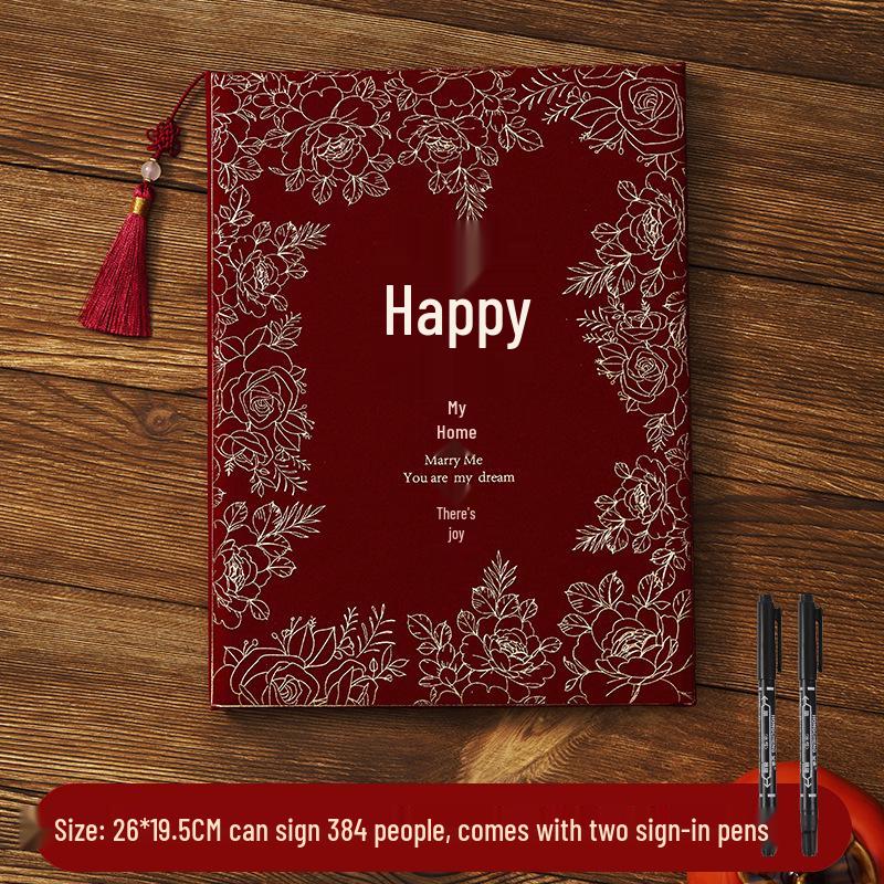 Wedding Gift Money Ledger & Sign-in Book