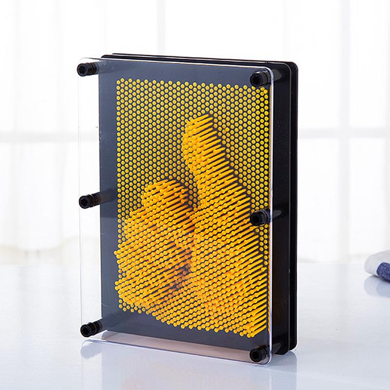 

1 шт. 3D художественная сенсорная игрушка с большой головкой для творчества детей, взрослых, клиентов, подарков и украшений для дома, офиса. 17.5*12.5*5CM оранжевый