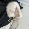 Y2K Leopard Furry Fur Belt Vintage Gothic Imitation Belts Sexy Hiphop Waistband Jeans Pants Decor Belt