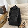 Schoolbag new trend fashion computer backpack business trip soft leather backpack travel college style college student schoolbag batch