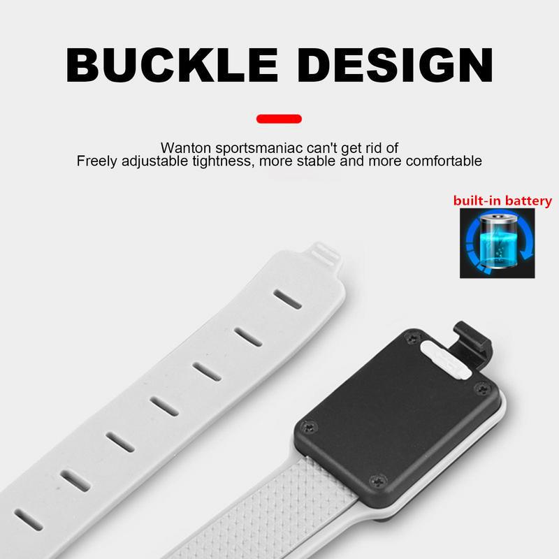 LED Night Running Wrist Guard Light Outdoor Camping COB Charging Light Sports Running Cycling Light Flashlight Built-in Battery