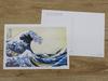 souvenir postcards featuring prints by Hokusai cards Japanese-made Ukiyo-e (8 included)