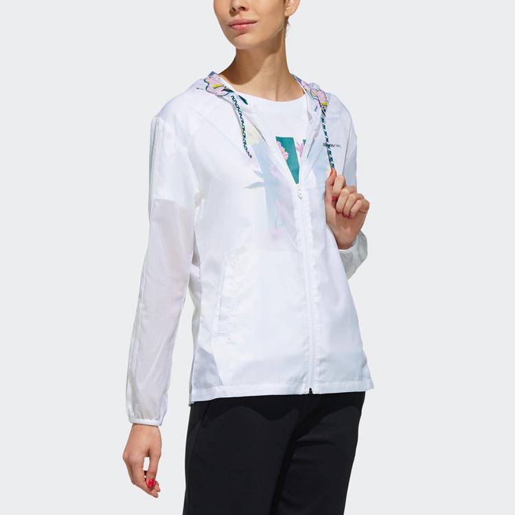 Adidas Neo Casual Sports Jacket Women Jackets White EJ7090