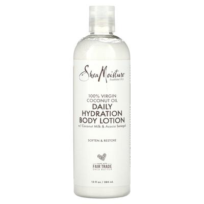 100 % natives Kokosnussöl, tägliche Feuchtigkeits-Körperlotion, 13 fl oz (384 ml)