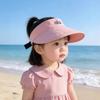 Children's Breathable Summer Sun Hat with Large Brim - Open-Top, Versatile Design for Baby Boys and Girls, Outdoor Sun Protection