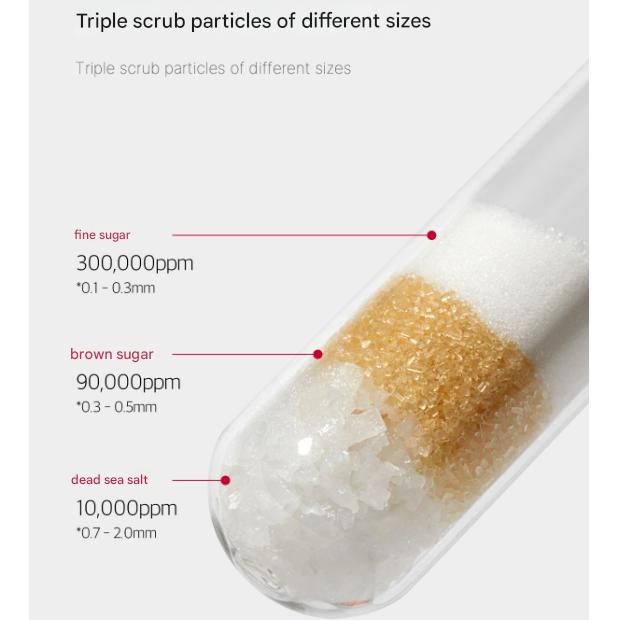 Medicube Red Clear Cica Body Scrub 270g (3 Options)