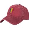 RoUnisexia Flag Distressed Baseball Cap Unisex Cotton Adjustable Low Profile Dad Hat