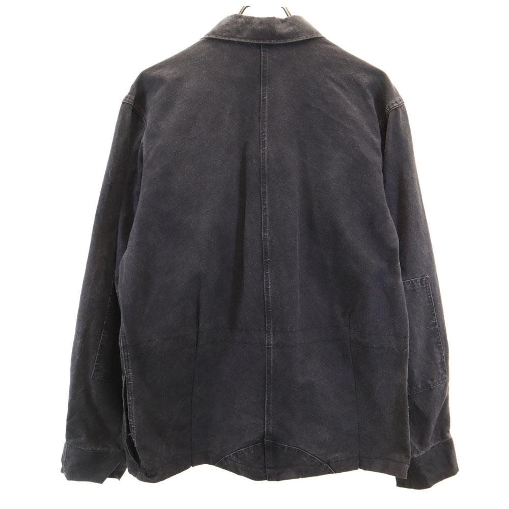 EAST GERMANY ARMY 70s 80s Vintage Work Jacket 48 Charcoal Gray Military Men's Used