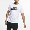 Nike Nsw Icon Futura Casual Sport Breathable Letter Print Crew Neck Short Sleeve T-Shirt Men Tops White AR5004-101
