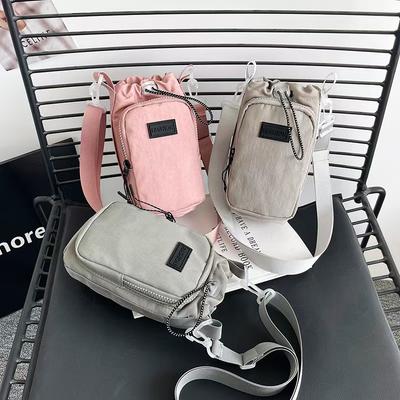 Bolsa para garrafa de água portátil com alça de ombro ajustável, capa protetora para caneca e copo isolado