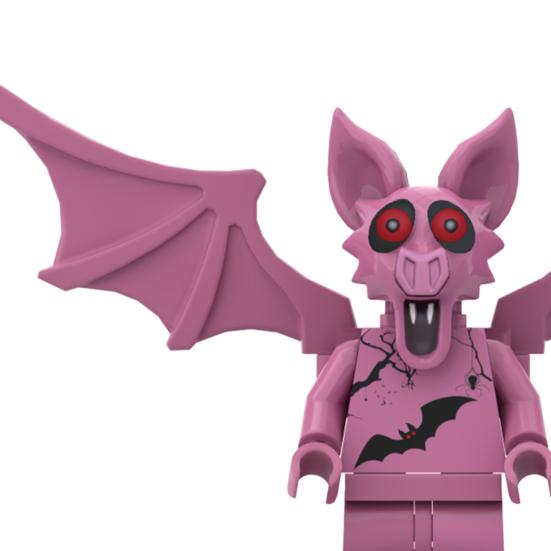 1/3/4Pcs Survival Horror Game Action Figure Cartoon Deer Goat Owl Bear Wolf Bat Men Figurine Decoration Ornament Forest Night Game Fans Collectibles