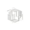 Bastidor de pared Lanberg WF01-6612-10S 12U 60kg IP20 Gris RAL7035 Autoinstalable
