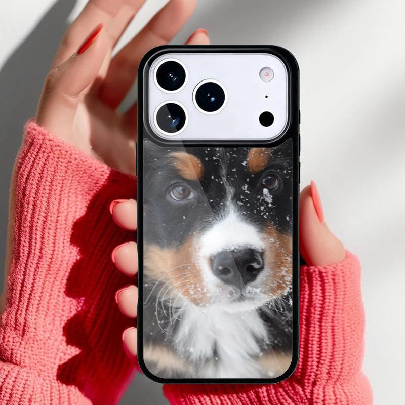 Bernese Mountain Dog Phone Case for iPhone 17 16 15 14 13 Pro Max Back Cover for 12 11 Pro Coque