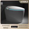 Smart Automatic Toilet Lid with Remote Control, Energy-Saving, Fast Heating, and Constant Temperature.