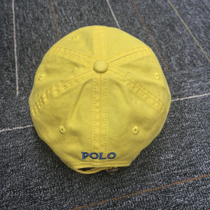 Gorra de Béisbol Polo Ralph Gray RL con Bordado de Logo de Caballo Pequeño - Sombrero de Copa Suave Unisex