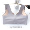 Duży rozmiar kobiety pełne pokrycie biustonosz push-up Bezprzewodowy gładki cienki biustonosz seksowna bielizna