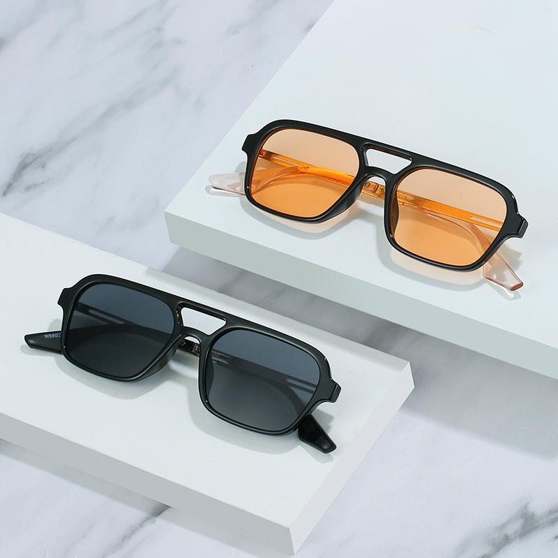 Box Sunglasses Pilot Double Beam Sunglasses Personalized Sunglasses