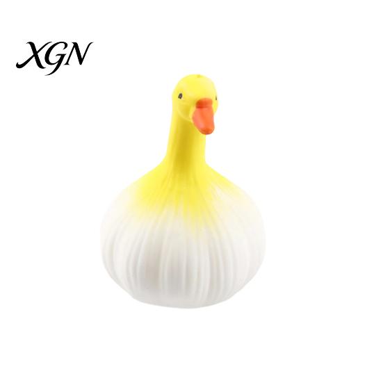 Kids Stress Toy Relief Garlic Duck Soft Stretchy Squeeze Sensory Hand Therapy Concentration Aid Exercise Relaxation Ball Party Favors
