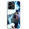 Phone Case - MANIACASE - Xiaomi Redmi 13C 4G - TPU Silicone - Naruto Mask Pattern - Black
