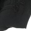 Desigual Langarm 3D-Strick M schwarzer Pullover Herren Gebraucht