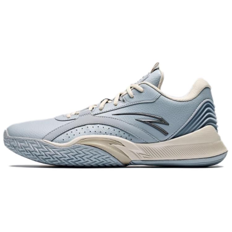 Anta Wind Tunnel 5 Basketball Shoes Comfortable Fit Non-Slip Durable Low-Top Men Sneaker Blue White 112441107-6 43