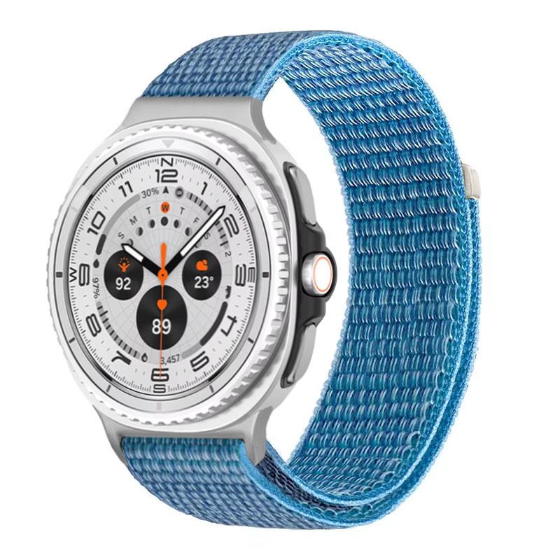 Official Nylon Loop Strap For Samsung Galaxy Watch 8 40mm 44mm Metal Connecting Bracelet Galaxy Watch 8 Classic 46mm Wristband