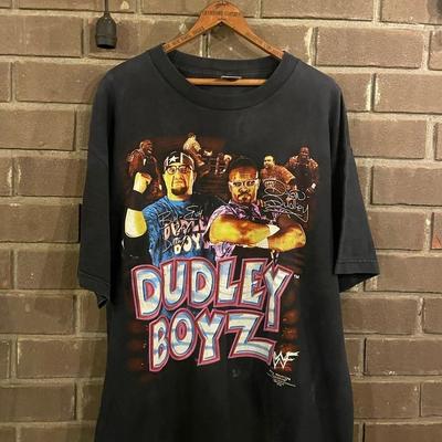 Vintage 2000 Dudley Boyz Pánské Dámské Tričko Velikost S až 5XL SG023 Unisex Tričko