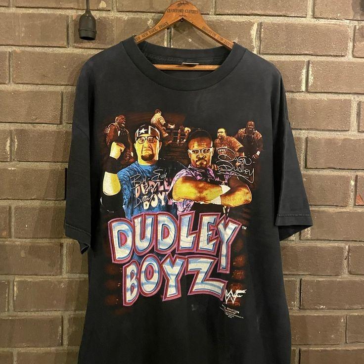 

Vintage 2000 Dudley Boyz Men Women Shirt Size S to 5XL SG023 Unisex T-Shirt S