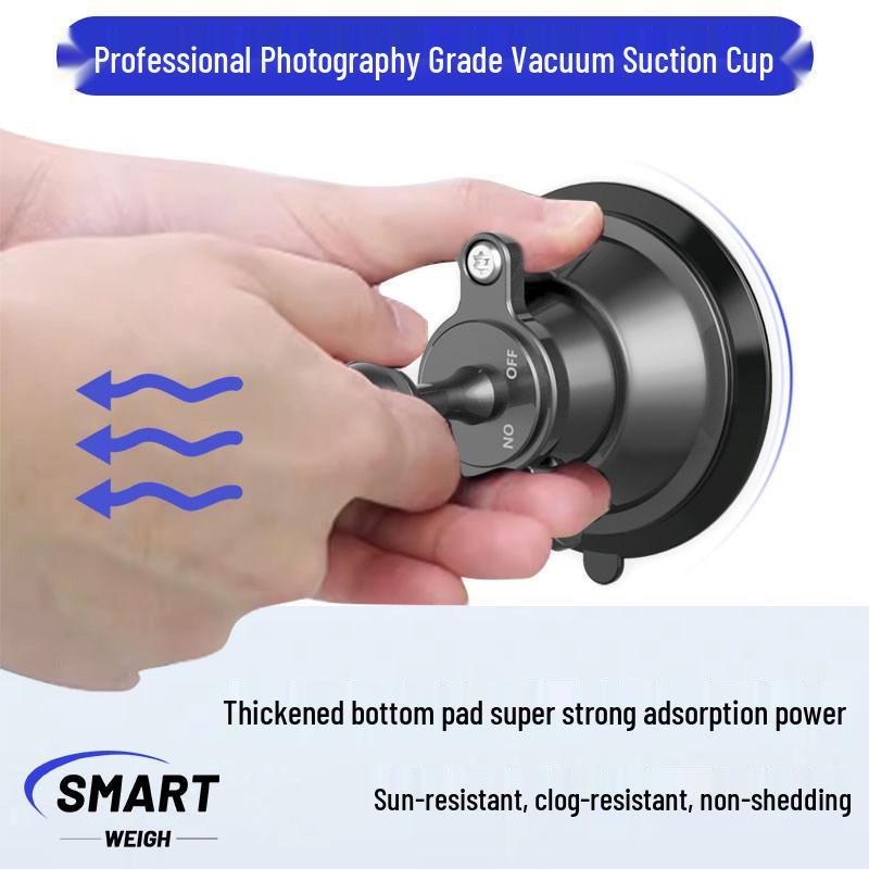 New Anti-Shake In-Car Suction Cup Mount for DSLR Cameras and Vlogging