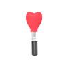 Gifts Dustproof Heart Makeup Brush  Covers Makeup Brush Holder Make Up Brush Protector Cap Eyeshadow Brush Organizer Case