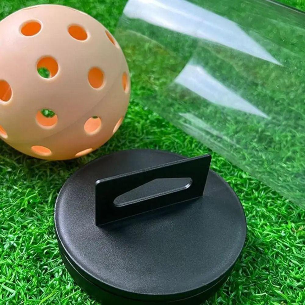 Clear Ball Holder Cylindrical Pickleball Holder Tube  Badminton Baseball Tennis
