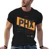 Phx Phoenix Sky Harbor Intl Airport Vintage Airline Tag Tee Tshirt Anime Tshirt Essential T Shirt Tshirt