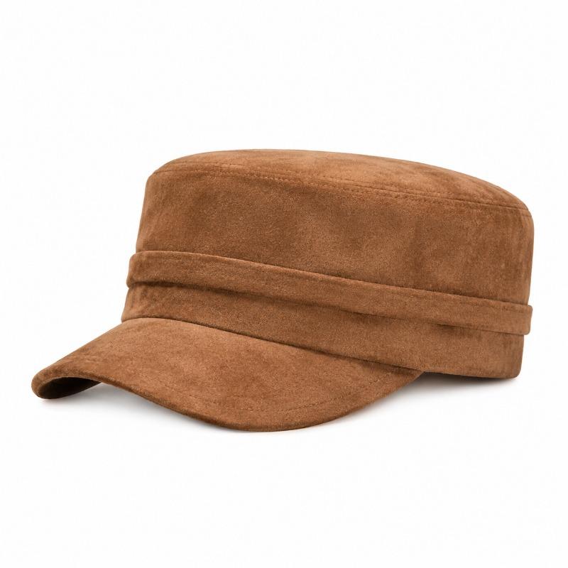 Women Vintage Beret Hat For Big Head Face Slimming Casual Painter Hat