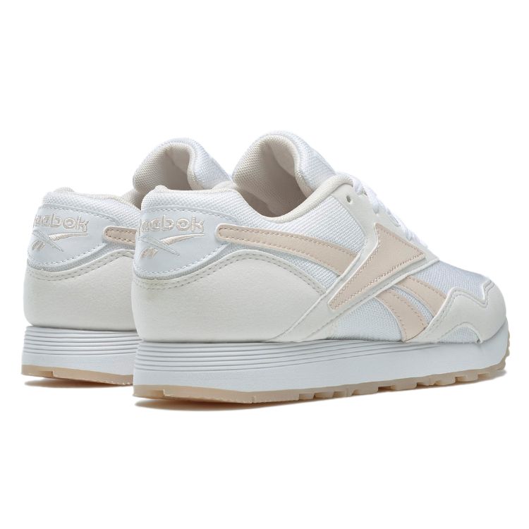 Reebok Rapide Lightweight Breathable Low-Top Retro Running Shoes Women sneaker White Light-Pink DV3639