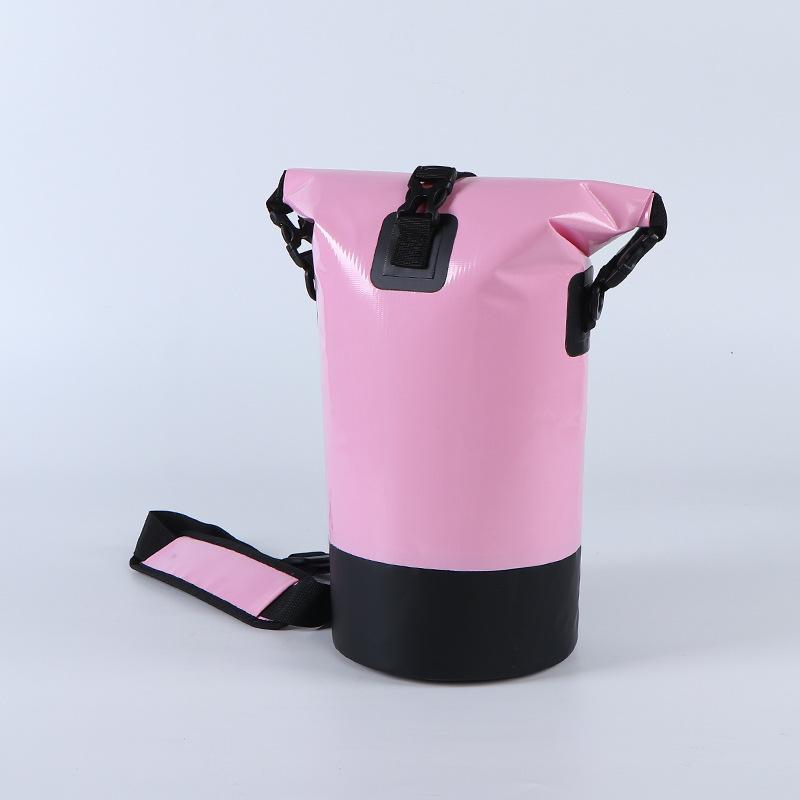 Waterdichte tas Tweekleurige waterdichte emmertas Waterdichte tas Stroomopwaarts raften strand