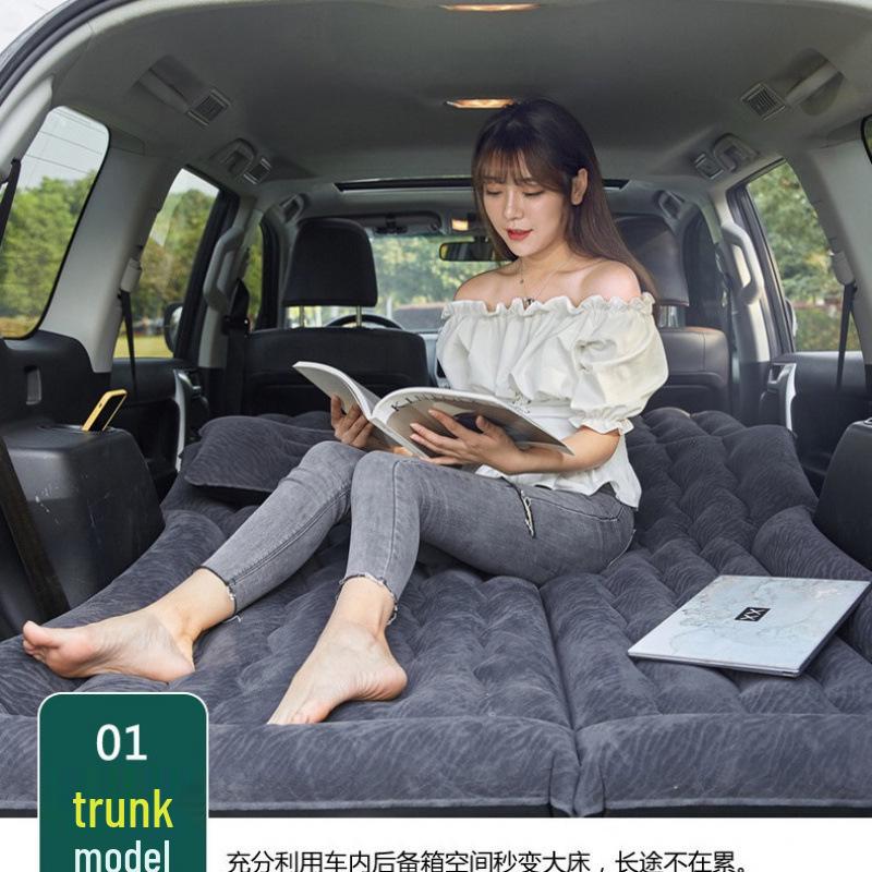SUV Rear Seat Inflatable Mattress: Travel Bed for Self-Driving Tours and Off-Road Vehicles