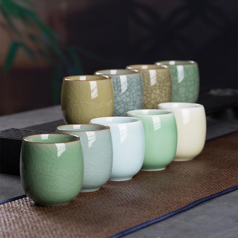Longquan Celadon Ceramic Kung Fu Teacup