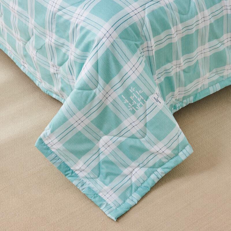 Jieliya Bamboo Rhyme Plaid Summer Quilt