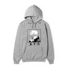 Jujutsu Kaisen Satoru Gojo Hoodie Unisex Fleece Sweatshirt Square Black White Manga Print Chinese Name Autumn Winter Pullover