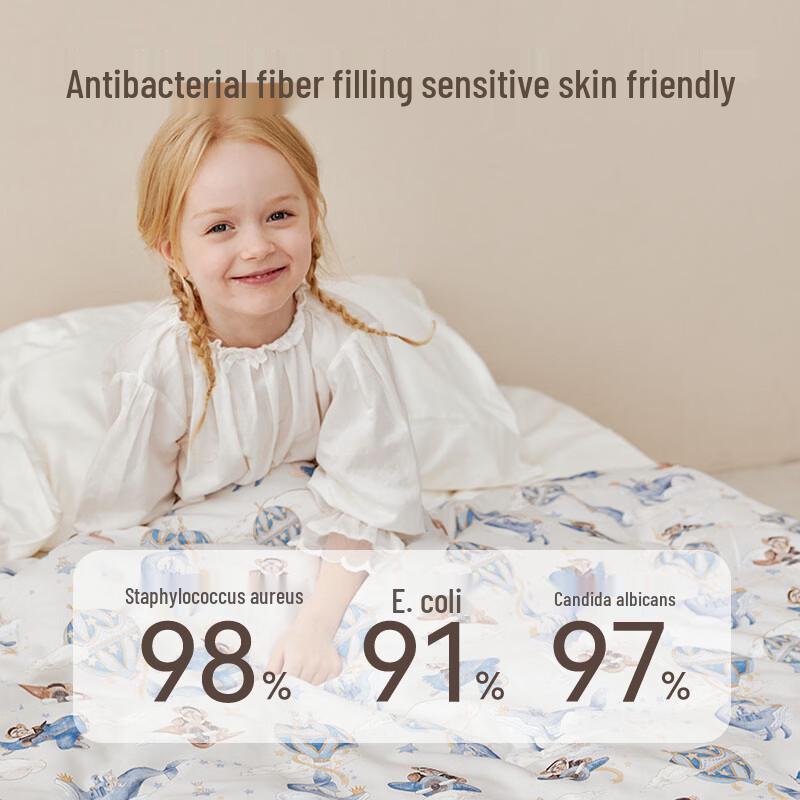 YEEHOO Whale Sailing Soybean Fiber Quilt