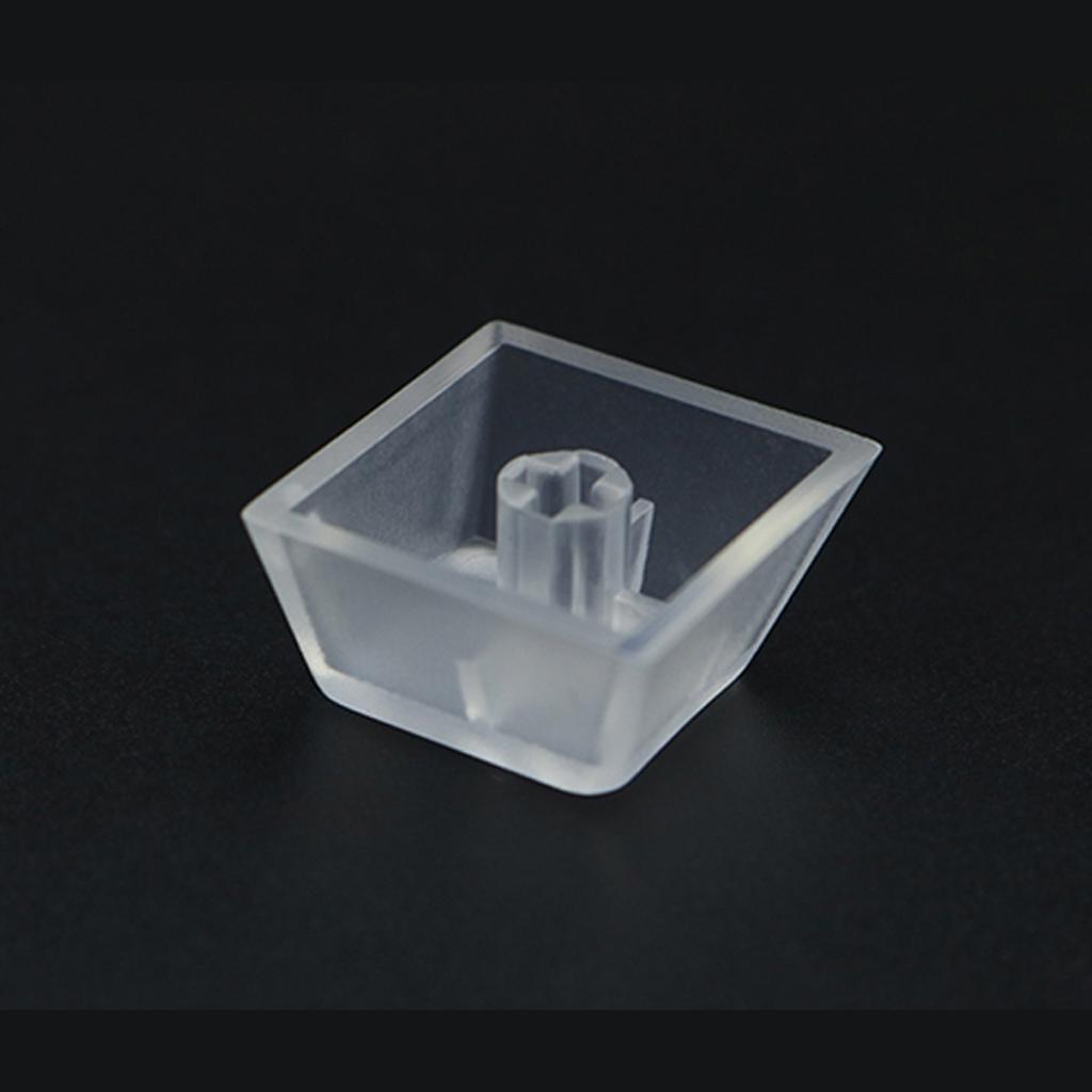 Transparent ABS Mechanical Keyboard Keys Matte Backlit for Key Caps Cherry Profile for Cherry  Kailh Switch R4 10