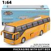 1/64 Children's Bus Alloy Model with Sound & Light Features - Fun & Interactive - Ideal for Playtime, Learning, Or Decorating