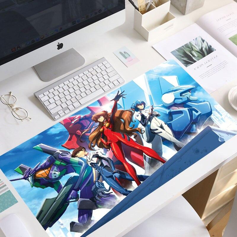 Mouse Pad Evangelion Logo Computer Laptop Anime Keyboard Mouse Mat Large Mouse Pad Gamer Mouse Pad Keyboard Laptop Mouse Pad Mat