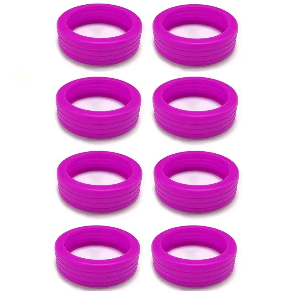 4/8Pcs Travel Luggage Caster Shoes Reduce Noise Suitcase Wheels Protector Cover Trolley Box Casters Guard Cover Accessories
