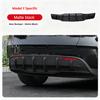 For Tesla New Model 3+ Highland Car Car Rear Lip Tail Spoiler Protection Cover for Model Y Rear Bumper Spoiler Protection Plate